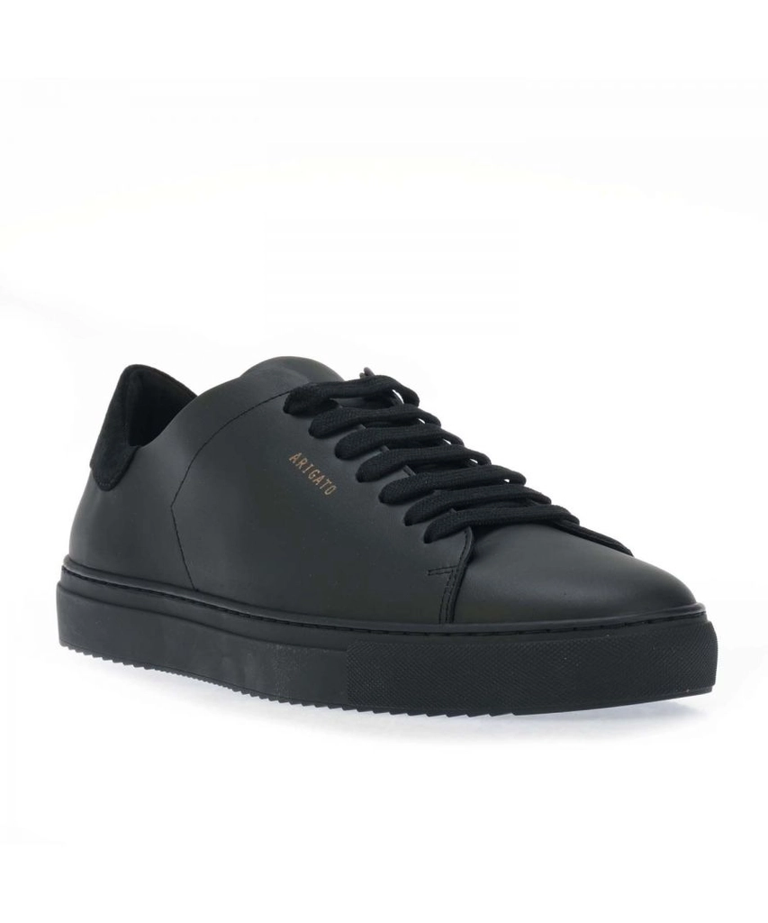 Axel Arigato Unisex Clean 90 Trainers in Black Leather - Size UK 6.5